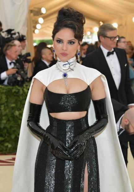 Así se prepara Eiza González para la Gala del Met