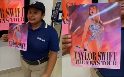 ¿Te quedaste sin póster? La postal de Taylor Swift que podrías ganar en cines si cumples con este requisito