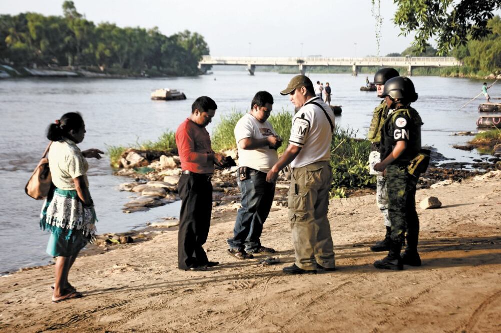 En Chiapas se cometieron mil 158 agresiones contra migrantes el año pasado, según información de la Redodem. Foto: ARCHIVO EL UNIVERSAL