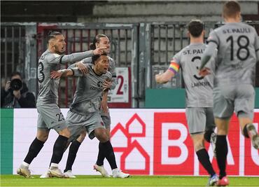 El St. Pauli sorprende al Borussia Dortmund en la Copa Alemana