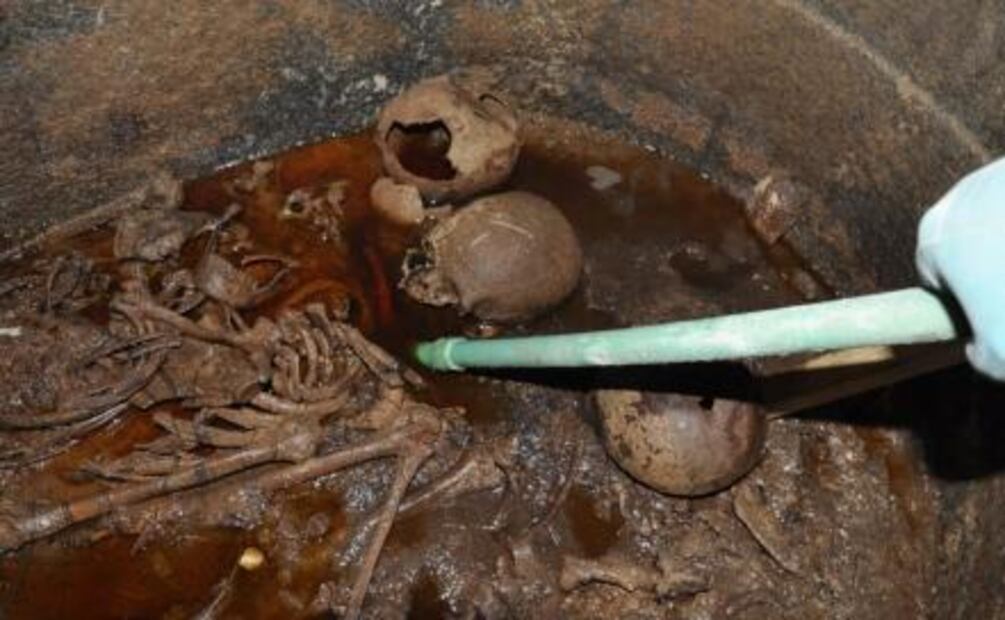 Revelan el contenido del sarcófago más grande del mundo