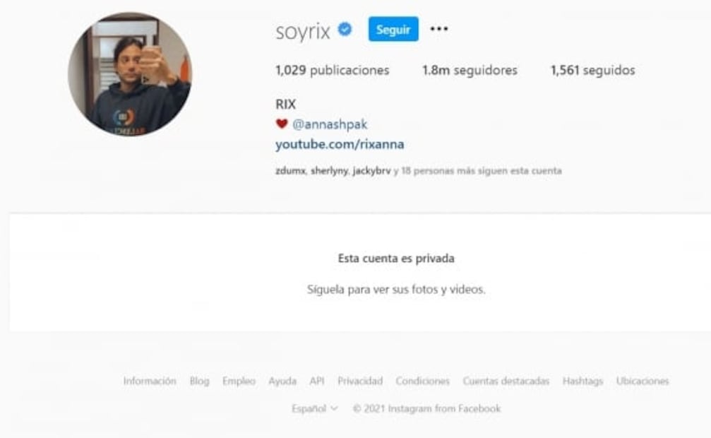 Rix, el youtuber que empezó con 7 segundos de fama; hoy está acusado de tentativa de violación