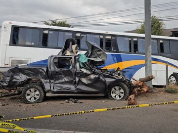 Choque múltiple deja un muerto y 17 heridos en carretera México-Nogales