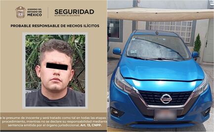 Ubican auto en Edomex ligado a una investigación por robo y violación en Hidalgo; agentes hallan drogas en la revisión