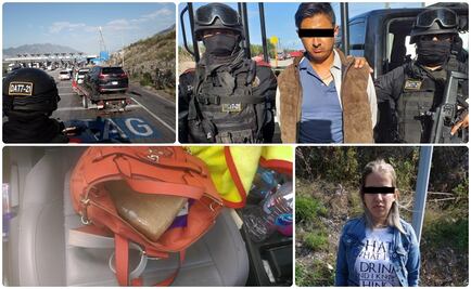 Por usar chamarra, le hallan 9 kilos de cocaína en NL