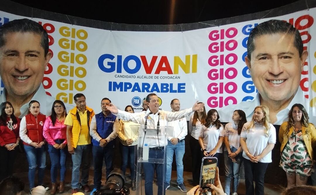 Giovani Gutiérrez inicia campaña para reelegirse en la Alcaldía Coyoacán. Foto: Especial