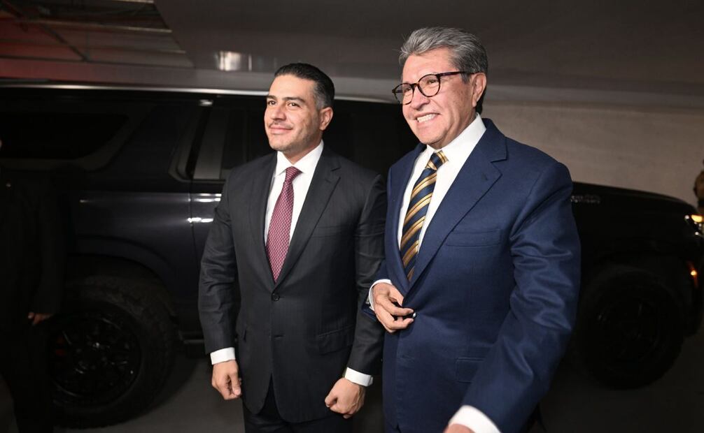 Omar García Harfuch acudió a la Cámara de Diputados, para comparecer ante los integrantes de la Junta de Coordinación Política este lunes 27 de octubre de 2025. Foto: Especial