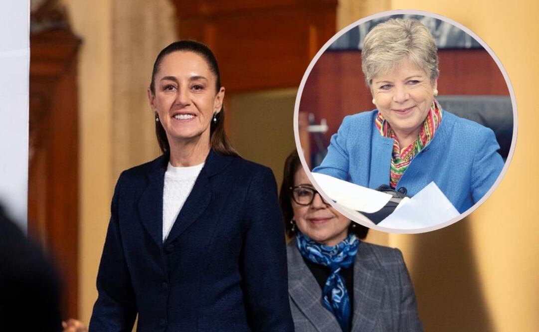 La presidenta Claudia Sheinbaum defendió a la Secretaría de Medio Ambiente y Recursos Naturales, Alicia Bárcena. Foto: Germán Espinosa / EL UNIVERSAL