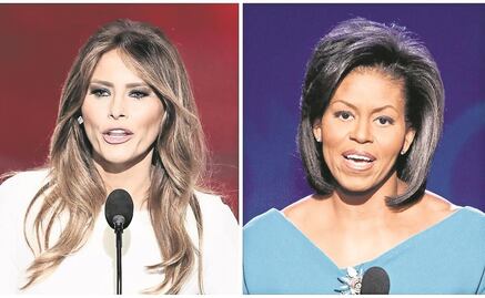 Michelle Obama y Melania Trump hablan sobre criar hijos en la Casa Blanca 