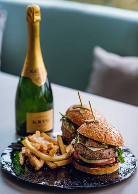 Hamburguesas á la table en Krug Burguer