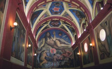 Tras sismo, nuevas grietas en mural de Diego Rivera en Chapingo