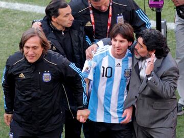 Maradona ataca de nuevo a Lionel Messi