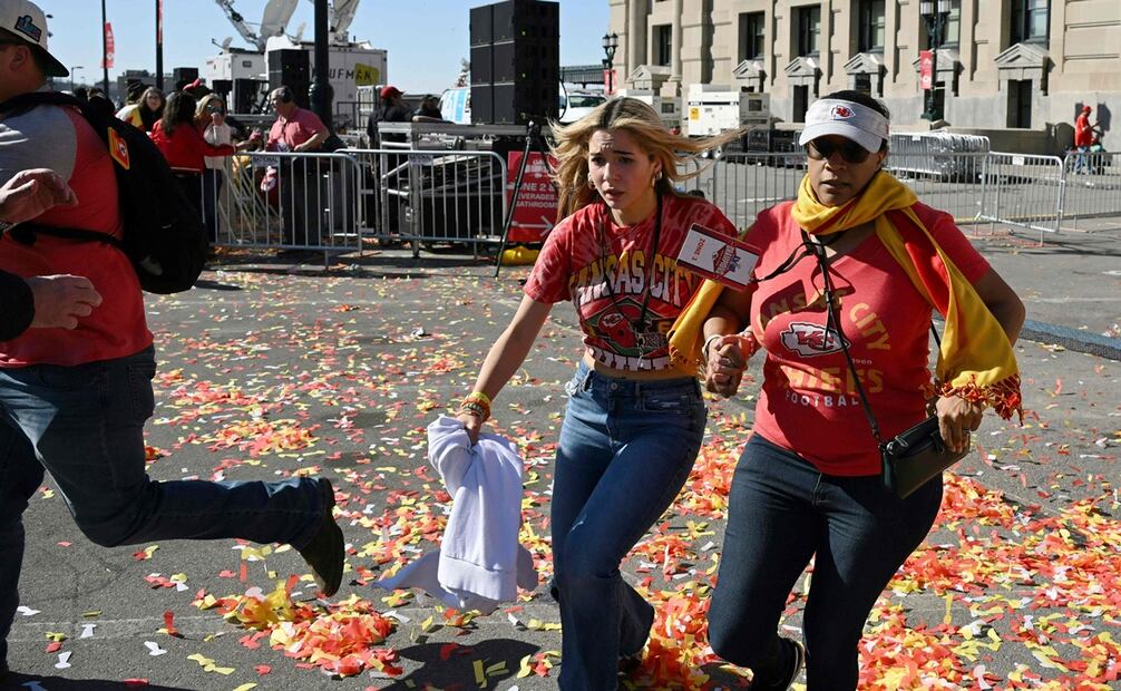 Reportan disparos tras desfile de los Chiefs en Kansas City FOTO: AFP