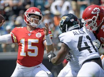 Victoria aplastante de los Chiefs ante los Jaguars