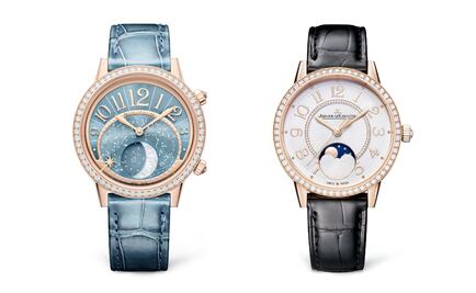 Las fases lunares con color y brillo