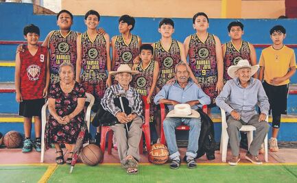 El basquetbol, un camino para alejar a niños triquis de la violencia