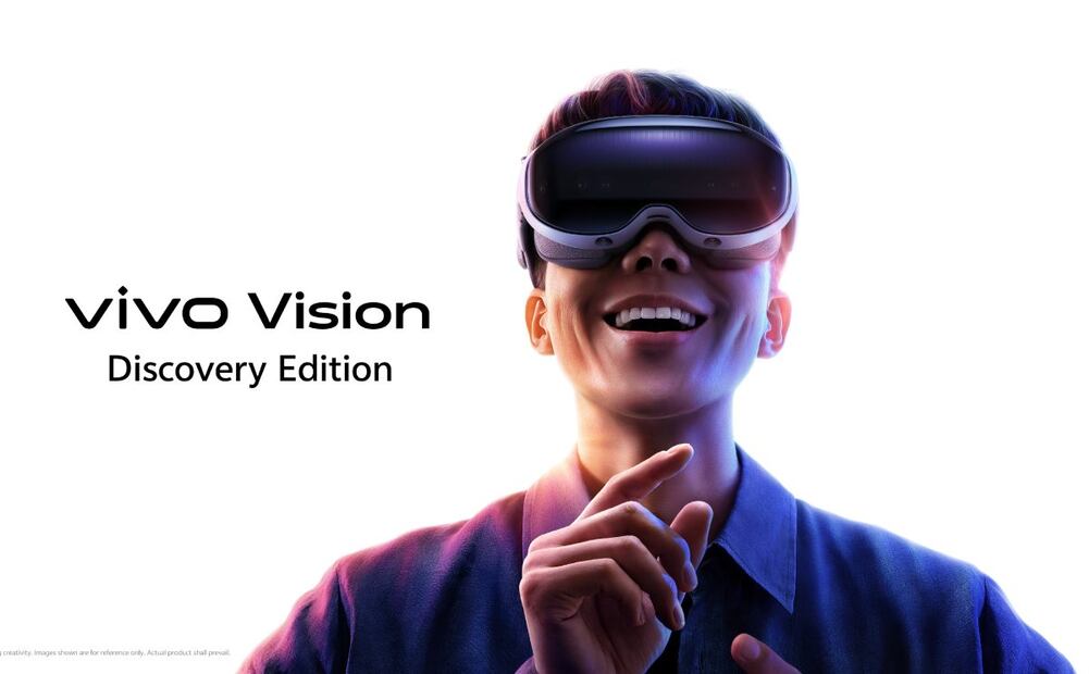 Vivo presenta su primer visor de realidad mixta; así funciona. Imagen: vivo