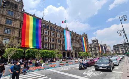 Edificios de Gobierno CDMX se "pintan de colores" por mes del Orgullo LGBT+ 