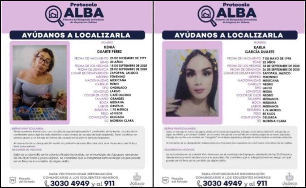 Vinculan a proceso a posible implicada en desaparición de 2 mujeres trans y un hombre en Zapopan, Jalisco