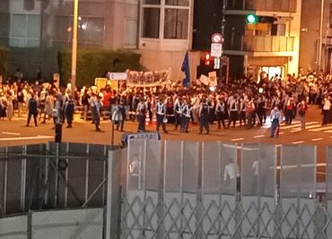 Protestas en plena inauguración, por la realización de los Juegos Olímpicos