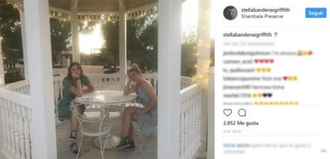 Así luce la bella hija de Antonio Banderas