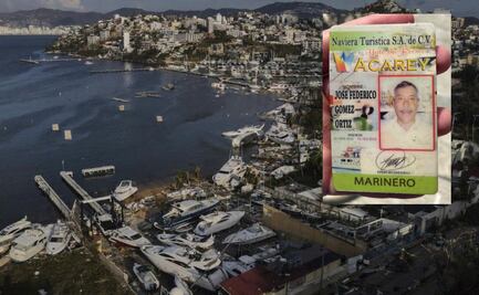 Hallan cuerpo de marinero de yate Acarey entre escombros que dejó el huracán “Otis” en Acapulco