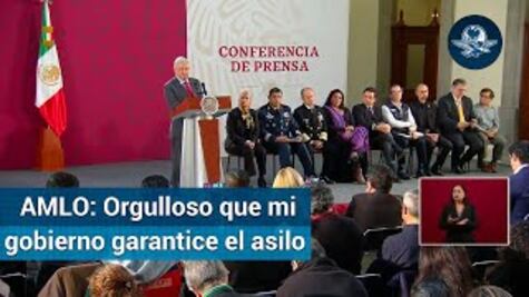 AMLO: Asilo para Evo Morales, mi instrucción a Ebrard
