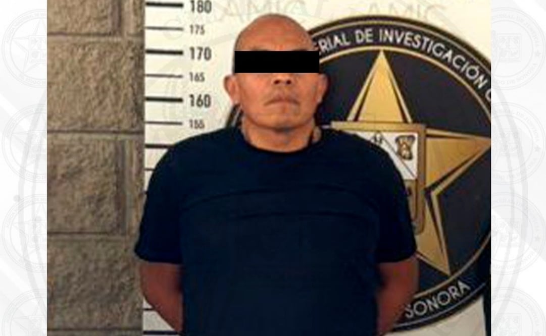 Detienen en Sonora a “El Monstruo” objetivo criminal prioritario.
Foto: Especial.