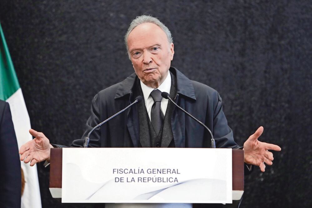 El fiscal general, Alejandro Gertz Manero. Foto: Archivo