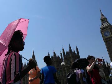 Británicos sufren por calor inédito
