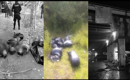 En 48 horas, 28 muertos en Michoacán y Veracruz con extrema violencia