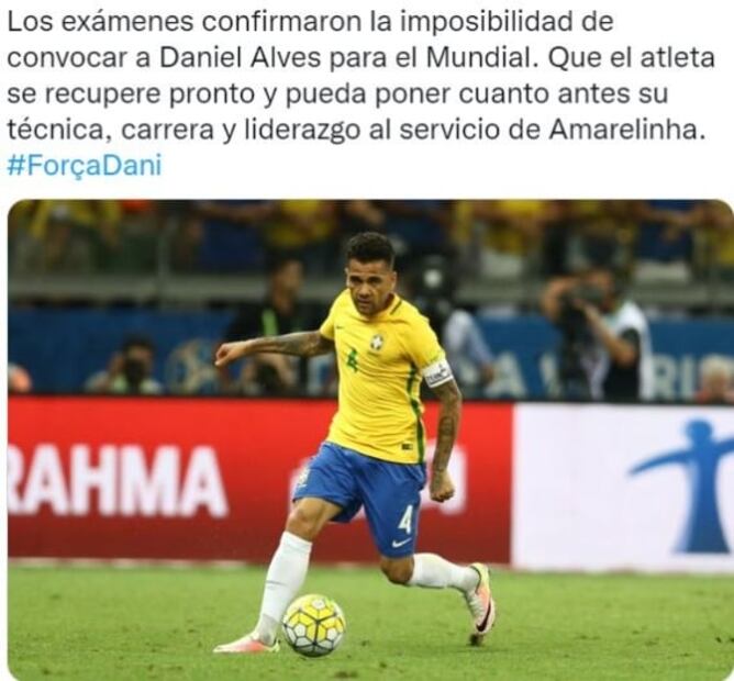 La gran tragedia de Dani Alves