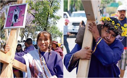 “Por penitencia, amor y fe”: iztapalanses participan en Viacrucis