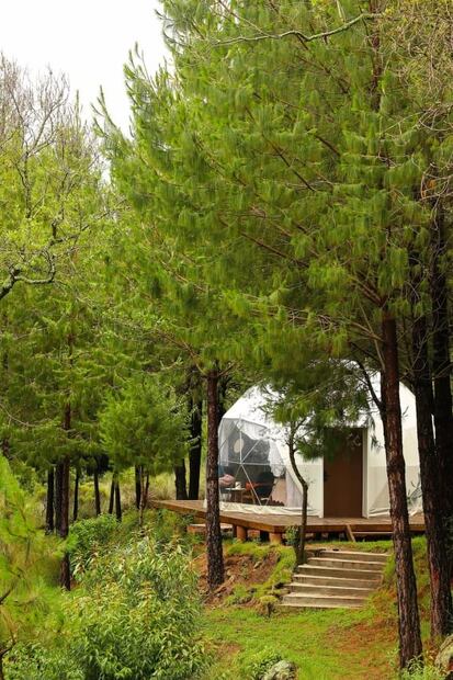 Conoce el nuevo glamping cerca del Centro Ceremonial Otomí