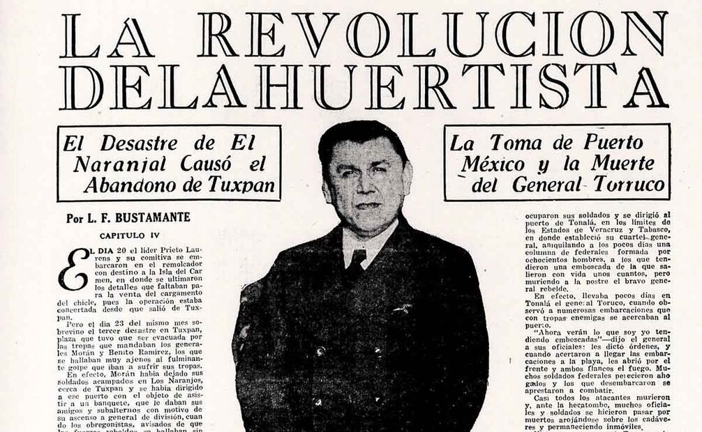 La historia de cómo Adolfo de la Huerta terminó exiliado en Estados Unidos fue motivo de diversos artículos en la prensa americana, especialmente en periódicos locales como “La Opinión de Los Ángeles”, periódico redactado en español para la comunidad de habla hispana que residía en California. Foto: Library of Congress/ Especial.