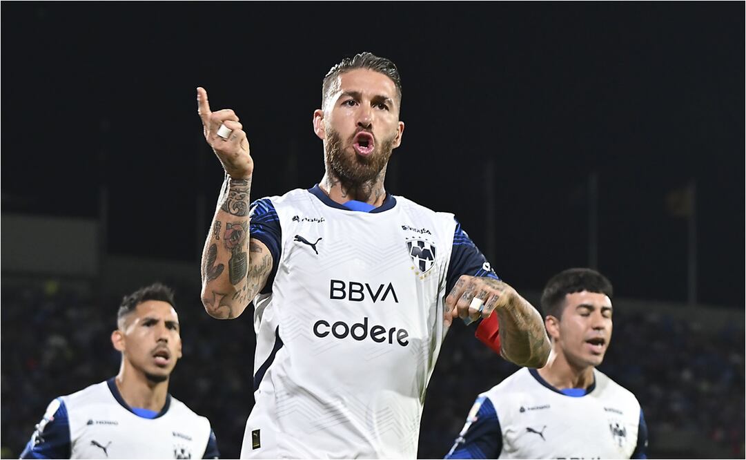 FOTO: IMAGO7 - Sergio Ramos le marca su segundo gol en México a Cruz Azul; así lo gritó el español