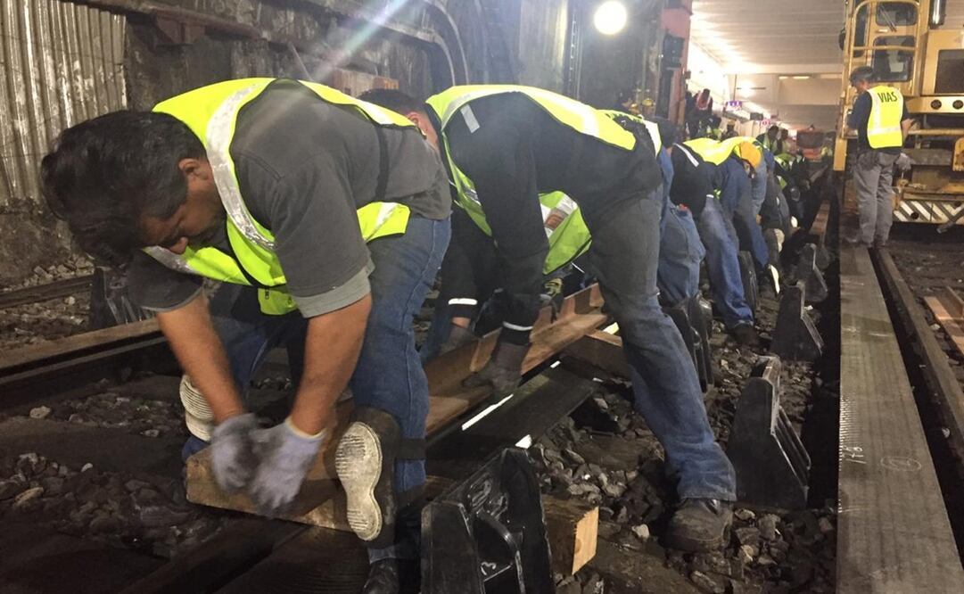 Este domingo concluyeron los trabajos del retiro de los trenes involucrados en el incidente del pasado 10 de marzo / Foto: Especial