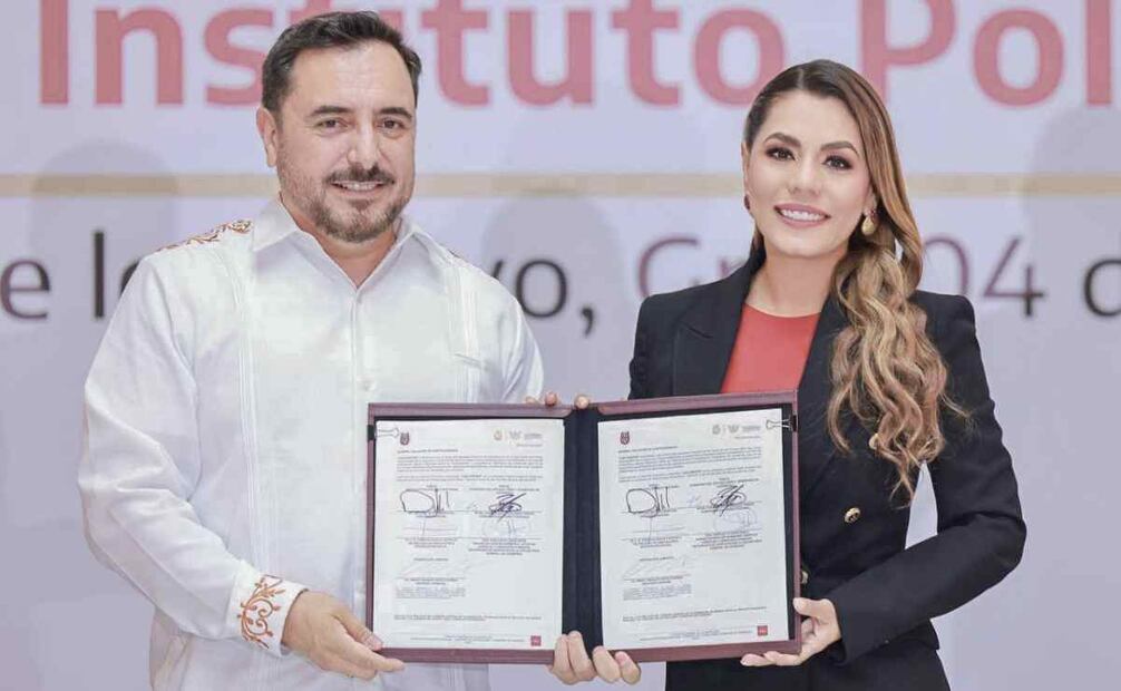 Gobierno de Guerrero firma convenio con el IPN / Foto: Especial