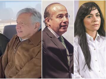 Calderón pide a “la señorita que no sabe leer” que desmienta “fake news” de AMLO en tren