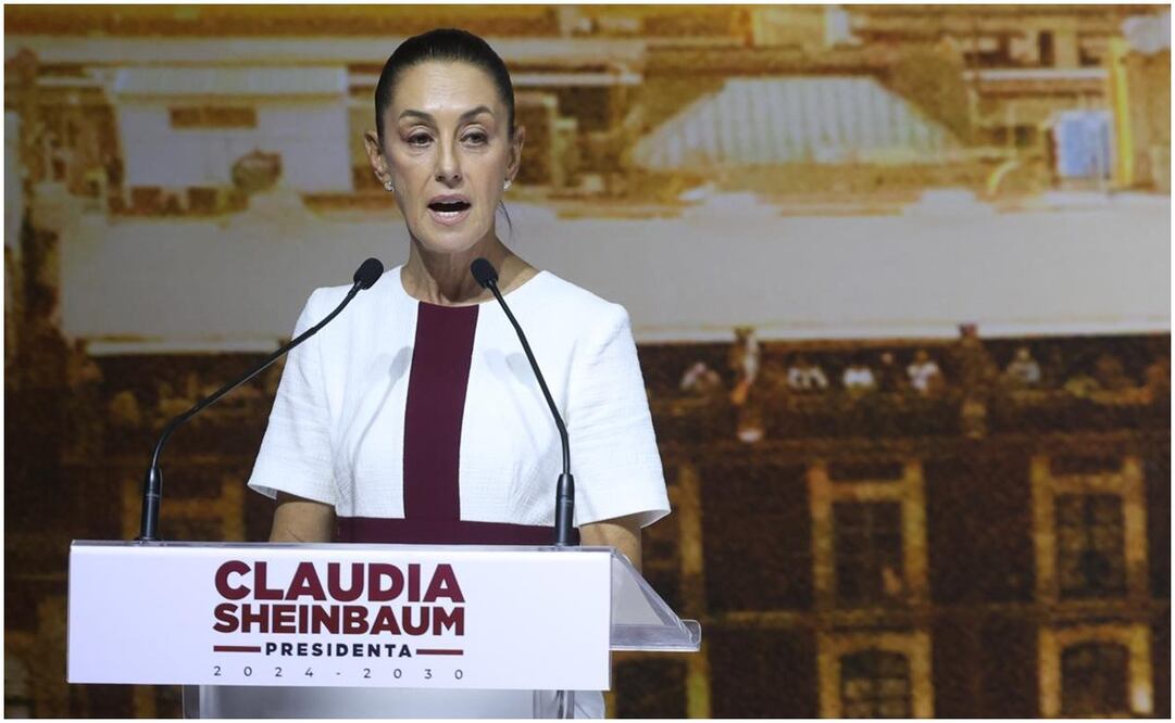 Claudia Sheinbaum, virtual presidenta electa de México. Foto: Diego Simón/EL UNIVERSAL