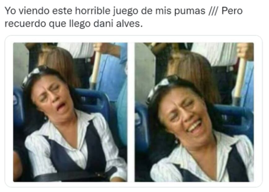 Dani Alves y Pumas son el blanco de los memes en las redes sociales