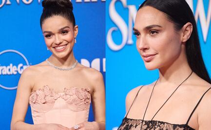 Gal Gadot y Rachel Zegler deslumbran juntas en la premiere de "Blancanieves"