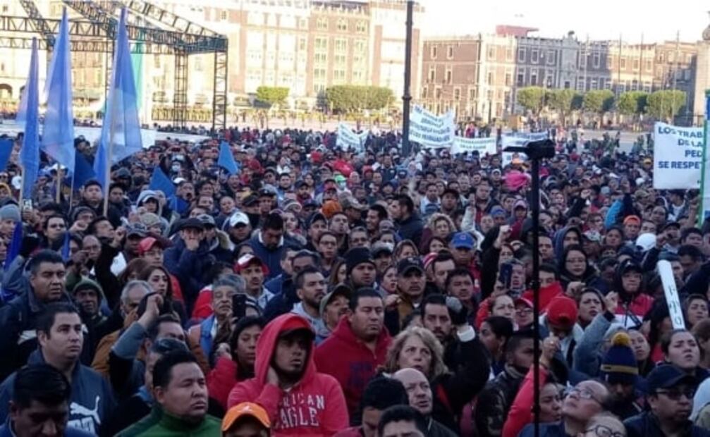 Burócratas capitalinos piden a AMLO que sea respetada la autonomía sindical