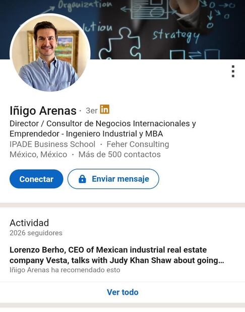 Iñigo Arenas Saiz. Foto: Linkedin