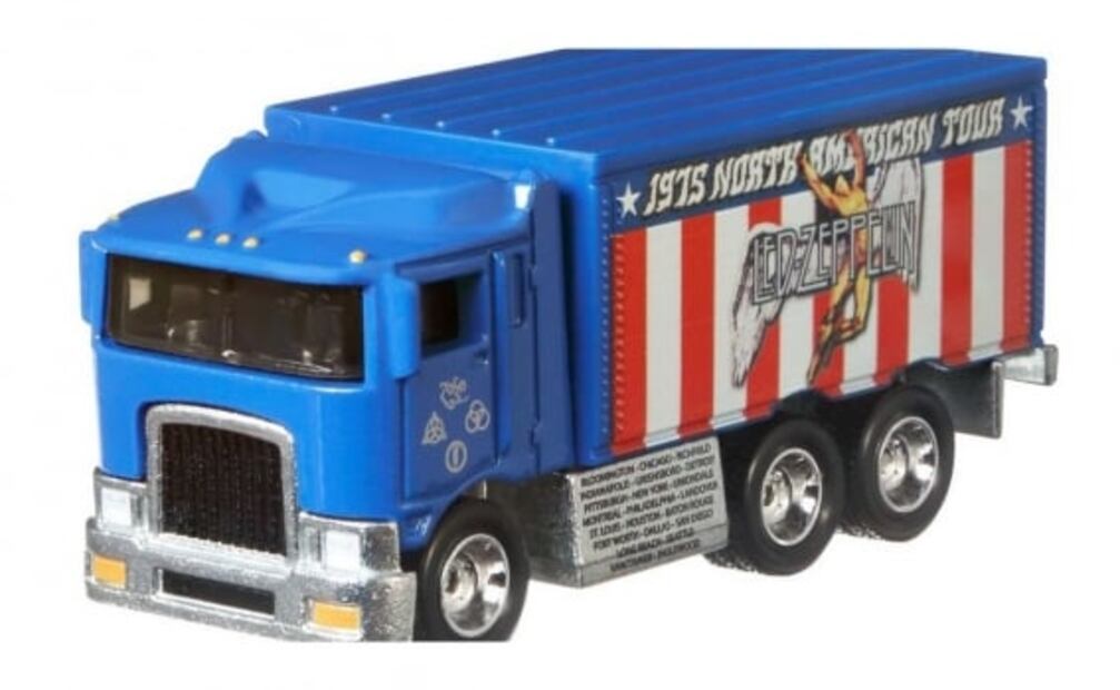 Hot Wheels rinde homenaje a Led Zeppelin con 5 modelos 