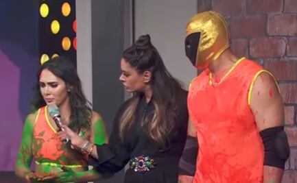 Tinieblas Jr. se disculpa, dice que por la adrenalina nalgueó en vivo a Macky