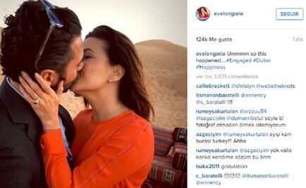 Longoria officially engaged to Bastón