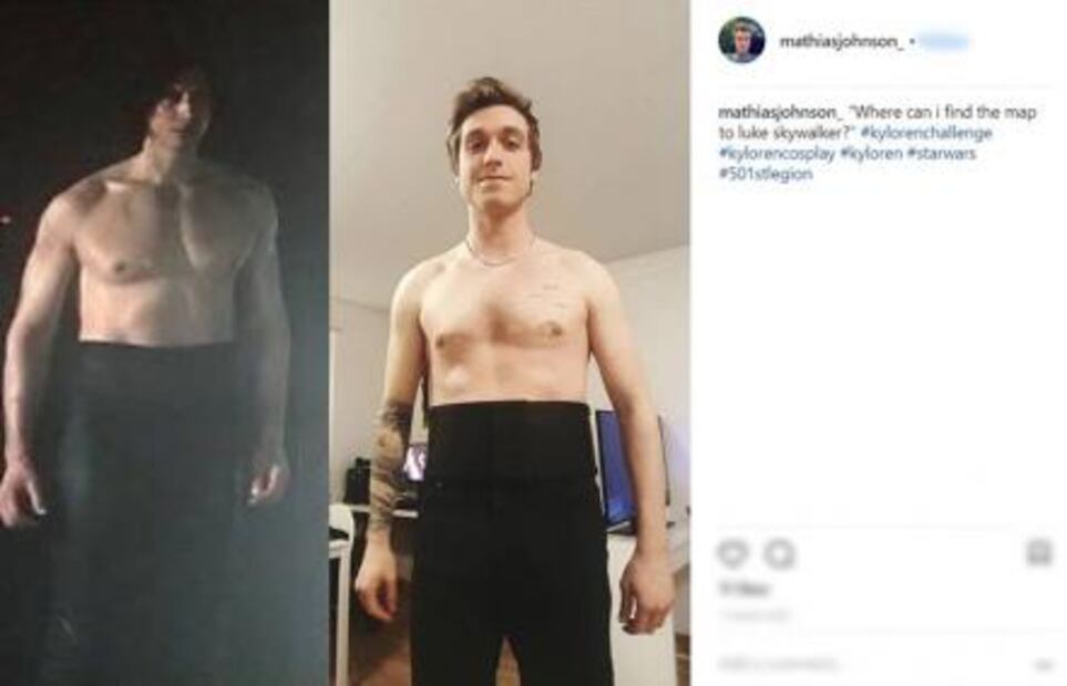 El #KyloRenChallenge, primer reto viral de 2018