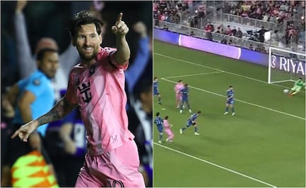 El golazo de Lionel Messi en la Copa de Campeones de la Concacaf; se acercan a Octavos de Final