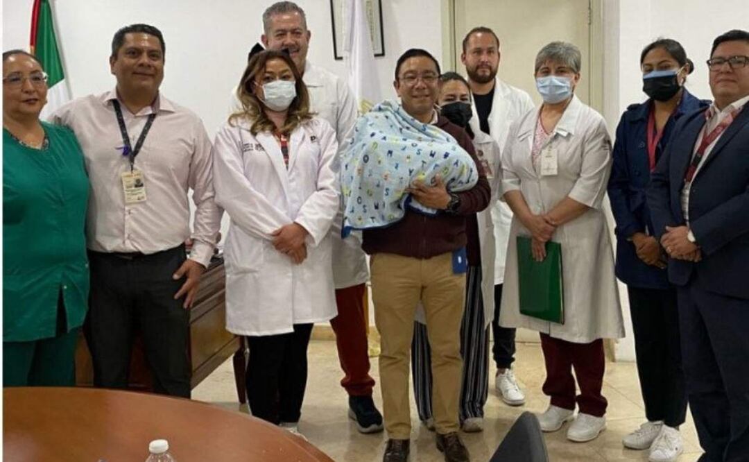 Dulha Utrera, la abuela del bebé abandonado en Tultitlán, podrá visitarlo el lunes 5 de mayo en el centro de asistencia social infantil “Mónica Pretelini" (03/05/2025). Foto: Especial